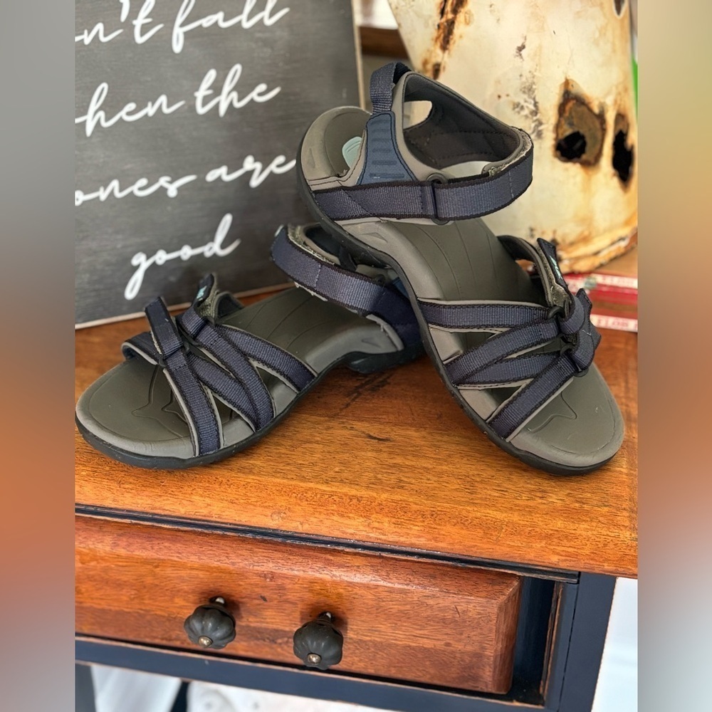 Teva Women's Navy Blue Strappy Sandals